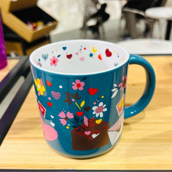 Starbucks Love Confetti Ceramic Cup Hot Cold Tumbler Reusable Coffee Mug New - Picture 8 of 9